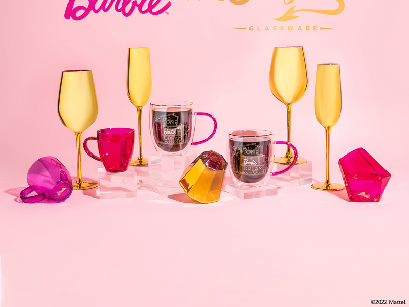 Dragon Glassware® releases it’s latest collection with Barbie™ to celebrate the 60th anniversary of the Barbie™ Dreamhouse™