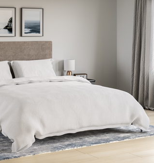Saatva Linen Duvet Cover Set