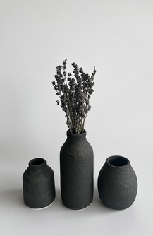 The Black Crater Vase Collection