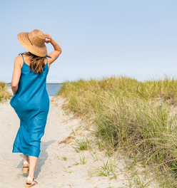 Pacific Linen Maxi Dress