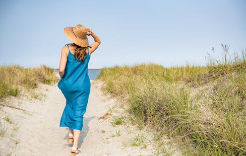 Pacific Linen Maxi Dress