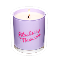BLUEBERRY MACARON CANDLE