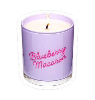 BLUEBERRY MACARON CANDLE