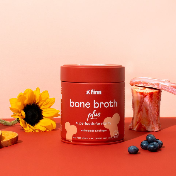 Introducing Finn’s New Bone Broth Plus Powder with Added Superfoods!