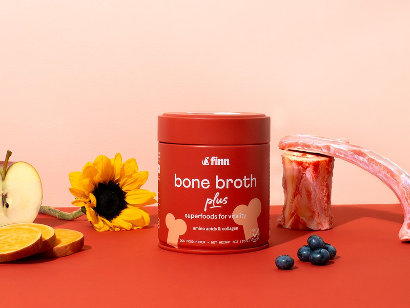 Introducing Finn’s New Bone Broth Plus Powder with Added Superfoods!