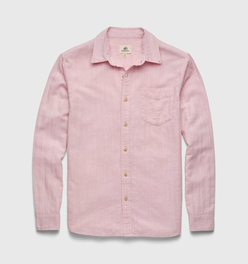 Brian Slub Shirt - Coral Blush