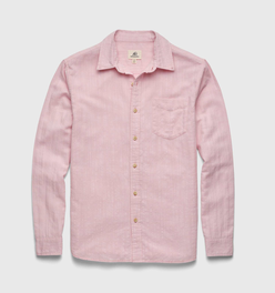 Brian Slub Shirt - Coral Blush
