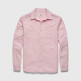 Brian Slub Shirt - Coral Blush