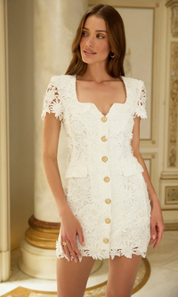 Brunella 3D Lace Dress