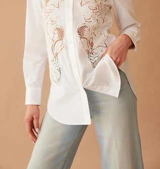 Bruno Emb Poplin Shirt
