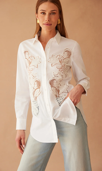 Bruno Emb Poplin Shirt