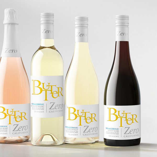 INTRODUCING NEW BUTTERZERO, NON-ALCOHOLIC WINES