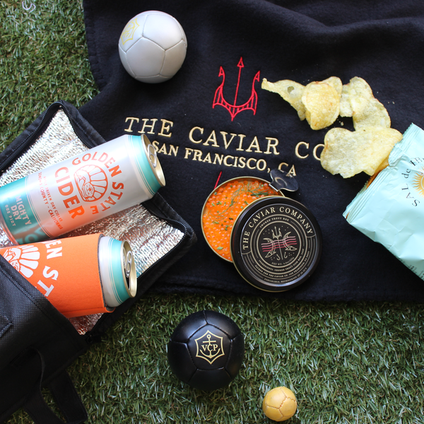 Golden State Cider x The Caviar Co.!