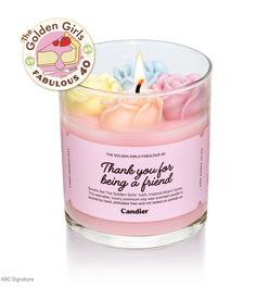 The Golden Girls Flower Candle