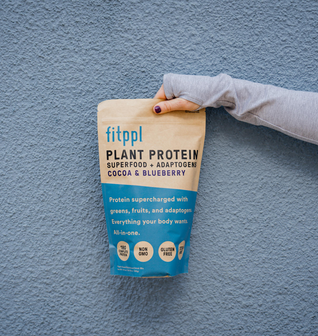 Cocoa & Blueberry Plant Protein Superfood + Adaptogens