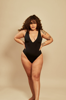 Bellows Plunge High-Cut One Piece