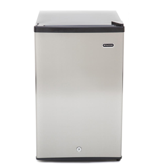 Whynter Stainless Steel Upright Freezer, 2.1 cu ft Stainless Steel CUF-210SS