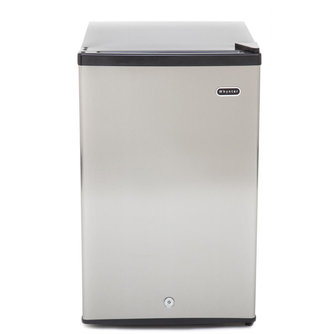 Whynter Stainless Steel Upright Freezer, 2.1 cu ft Stainless Steel CUF-210SS