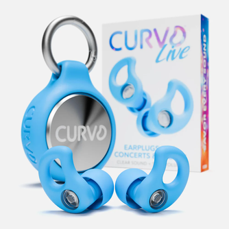 CURVD Live Earplugs - Blue