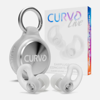 CURVD Live Earplugs - Clear