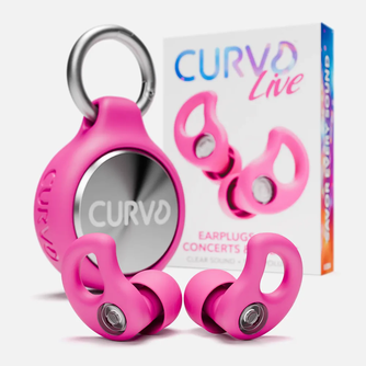 CURVD Live Earplugs - Pink