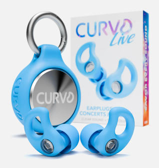 CURVD Live Earplugs - Blue
