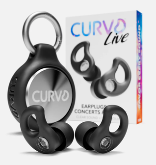 CURVD Live Earplugs - Black