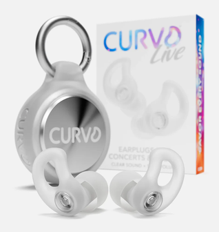 CURVD Live Earplugs - Clear