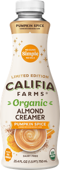 Califia Farms Organic Pumpkin Spice Almond Creamer
