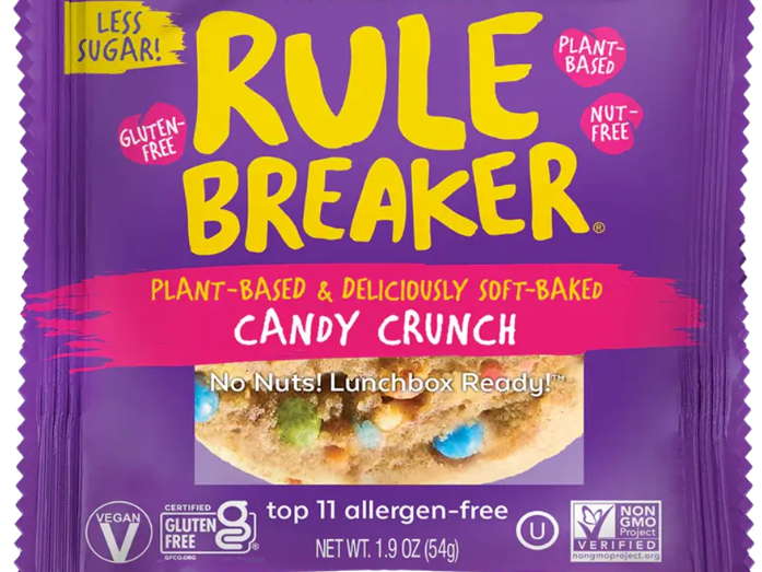 RULE BREAKER SNACKS LAUNCHES NEW CANDY CRUNCH COOKIES