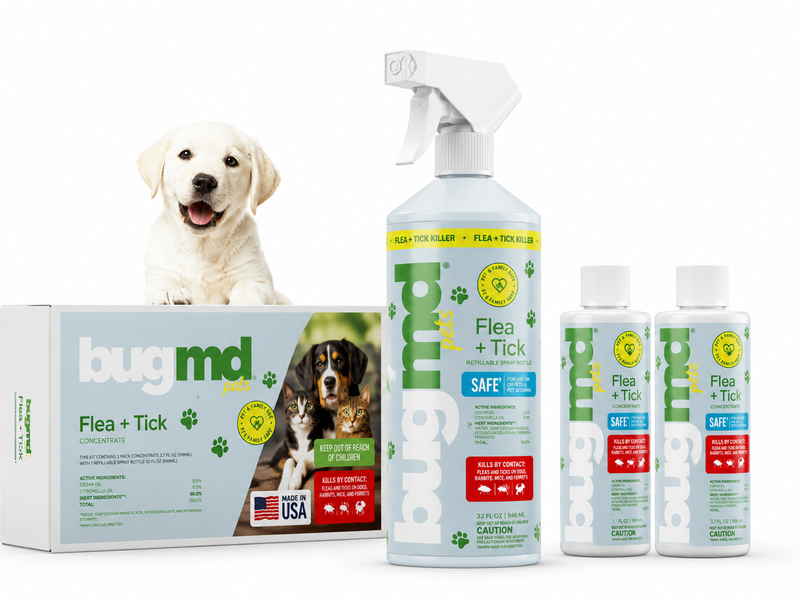 BugMD Announces 20% Off Plant-Powered Flea & Tick Concentrate During Prime Day Event