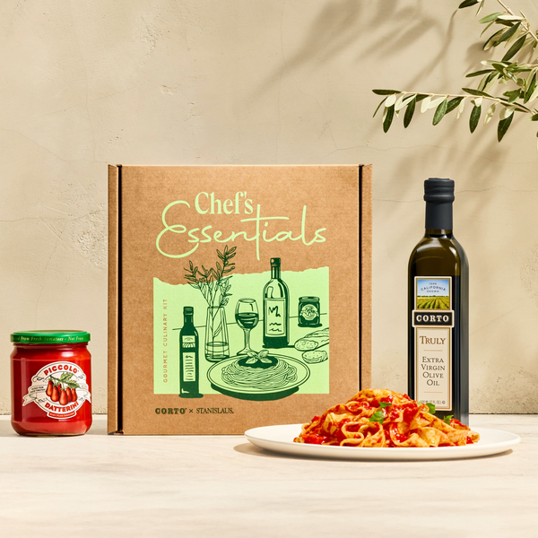 Bring Chef-Loved Ingredients Home: Corto Olive Co. and Stanislaus Foods Unveil the Ultimate Chef’s Essentials Kit