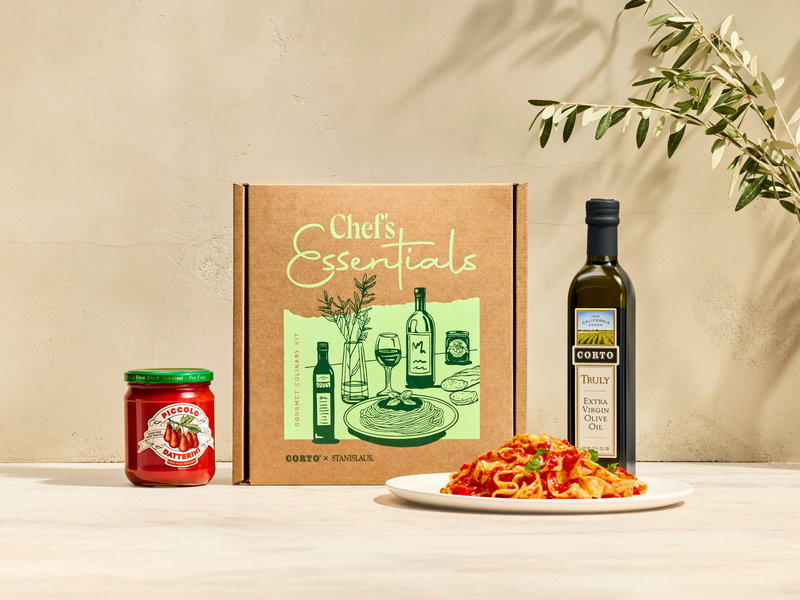 Bring Chef-Loved Ingredients Home: Corto Olive Co. and Stanislaus Foods Unveil the Ultimate Chef’s Essentials Kit