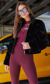 Brianna Faux Fur Jacket