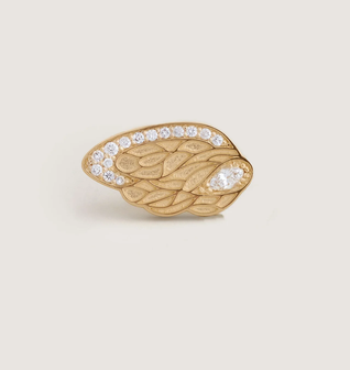 Cleo Winged Stud Earring