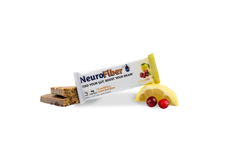NeuroFiber Box , Lemon Cranberry – 14 bars