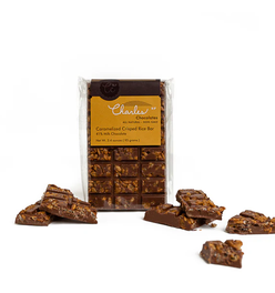 Caramelized Crisped Rice Bar, Milk Chocolate
