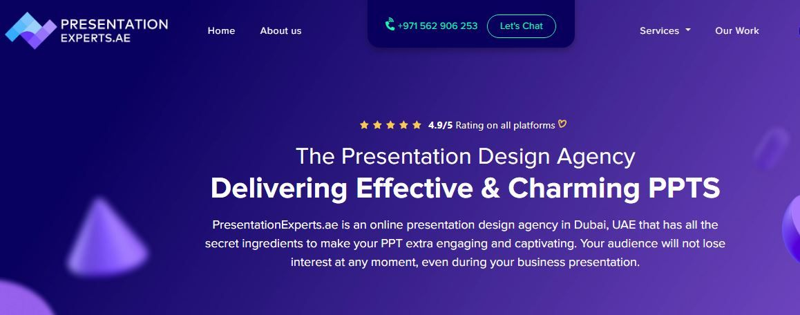 Pitch deck design Agency
