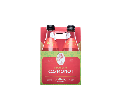 Madame Mocktail Cranberry Cosmo Not 4 pack/12 oz Glass
