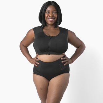 Curve Zip Bra - Eco Jersey (DD to M)