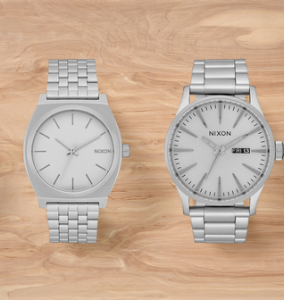 Nixon watches, bags, accessories