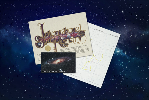 International Star Registry Custom Star Kit