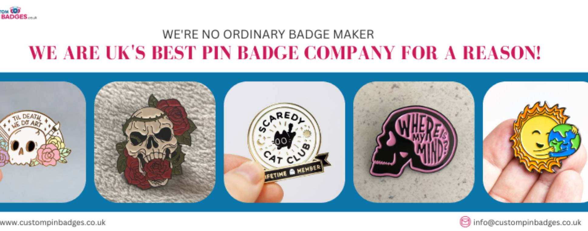 Hard Enamel Badges Maker UK
