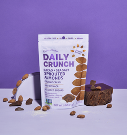 Cacao + Sea Salt Sprouted Almonds
