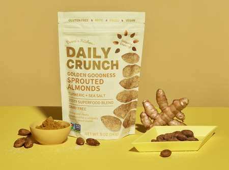 Golden Goodness Sprouted Almonds