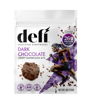 Dark Chocolate Flavor - DEFI Chocolate Crispy Superfood Bite