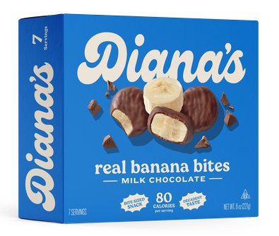 Milk Chocolate Real Banana Bites