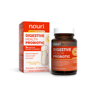 Nouri Digestive Health Daily Probiotic Capsules