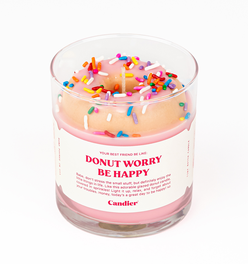 DONUT WORRY CANDLE