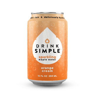 Orange Cream Sparkling Maple Water